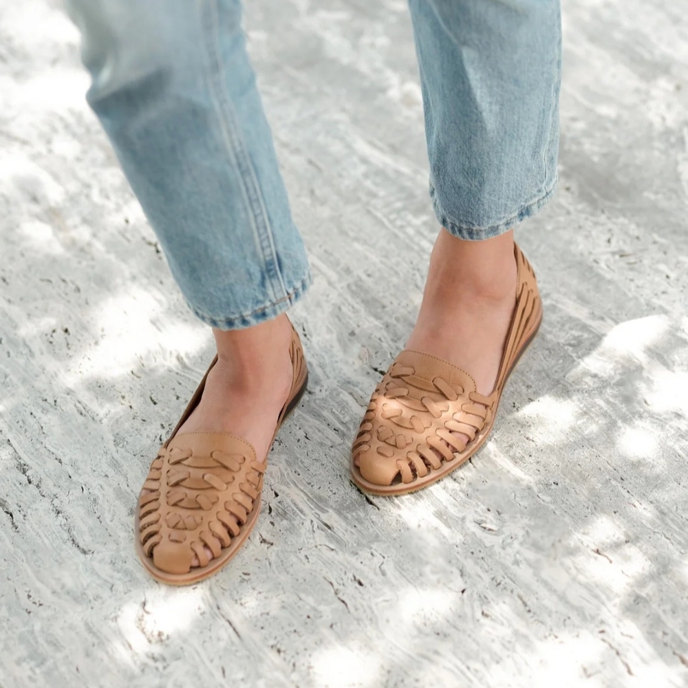 Nisolo Women's Tan Loafers - Picture 2 of 16